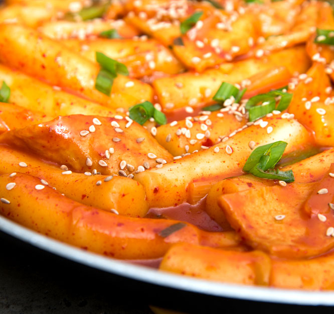 Korean food – Spicy Rice Cake